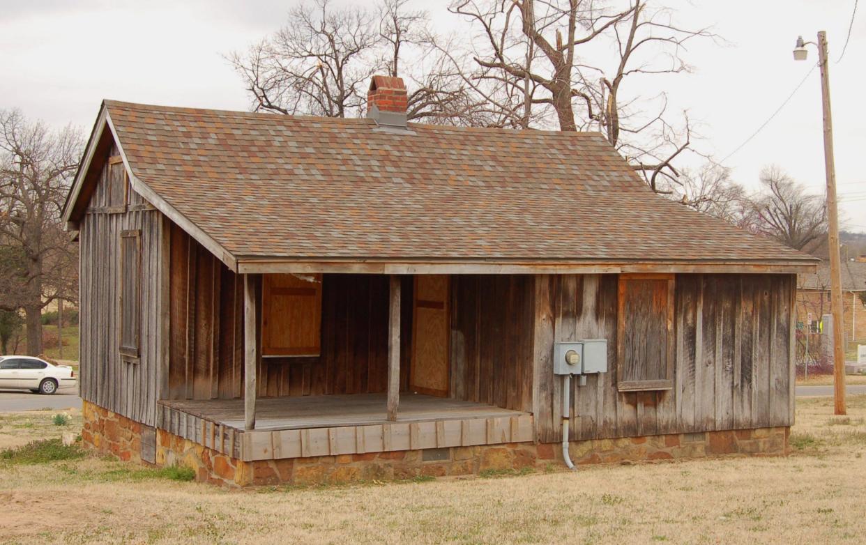 The Sylvester Morris House, Tulsa Oklahoma. Built in 1885, this is the oldest surviving house in Tulsa.