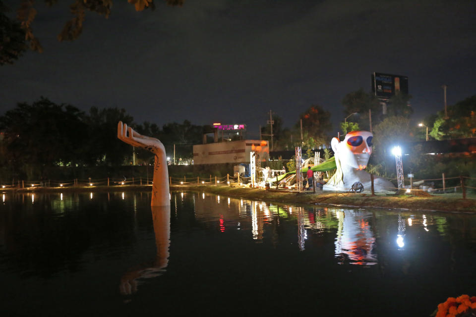 FOTOS | Así es 'Calaverandia', el primer parque temático de Día de Muertos