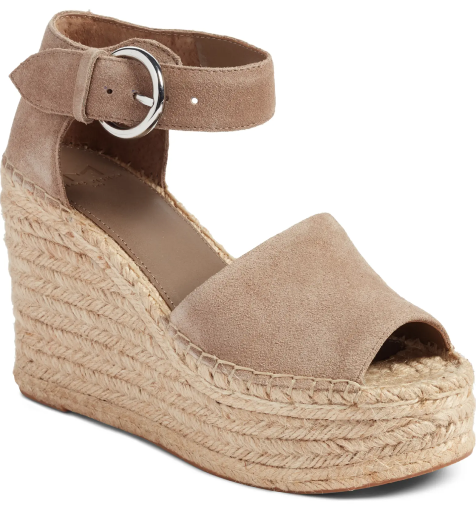 Marc Fisher Alida Espadrille Platform Wedge. Image via Nordstrom.