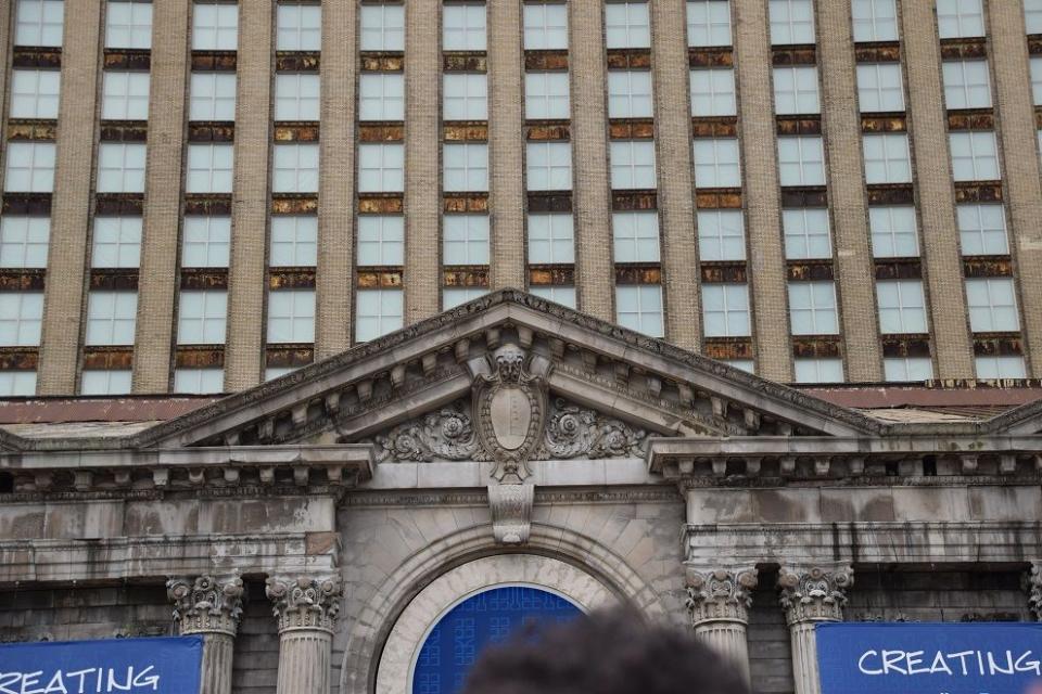 ford michigan central station detroit in 2018