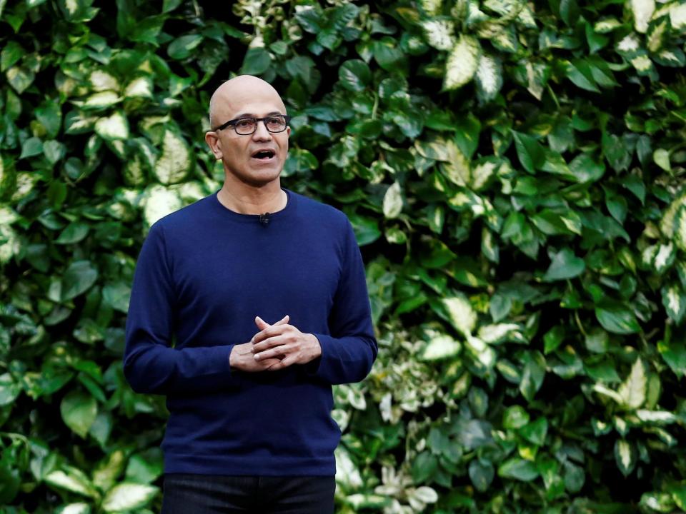 Microsoft CEO Satya Nadella speaks as Microsoft announces plans to be carbon negative by 2030 and to negate all the direct carbon emissions ever made by the company by 2050: REUTERS