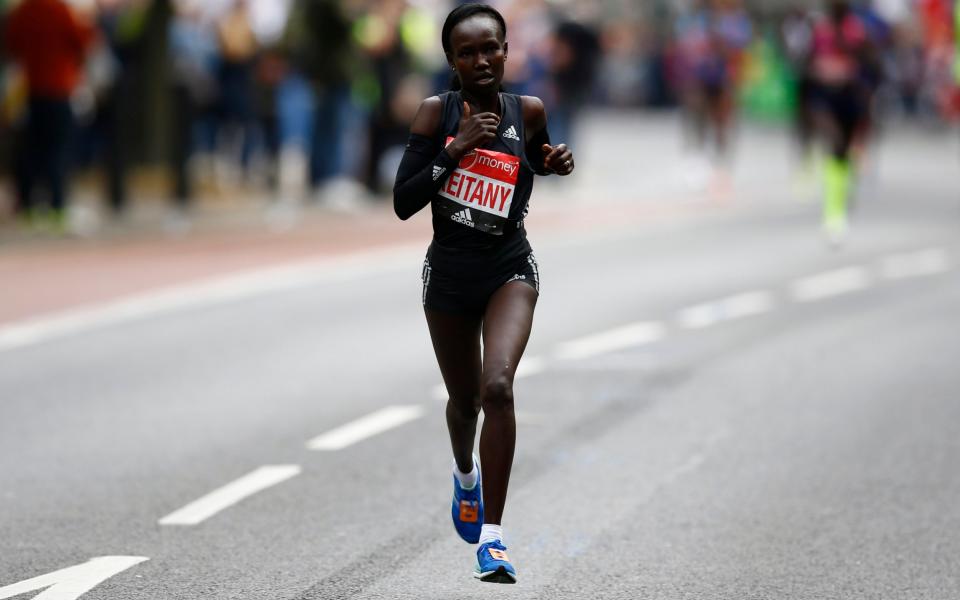 Keitany - Credit: Reuters