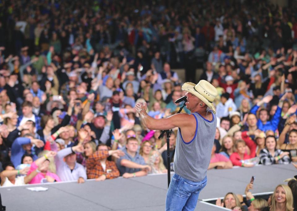 A handout photo from Kenny Chesney's Ruoff Music Center performance on May 6, 2022.