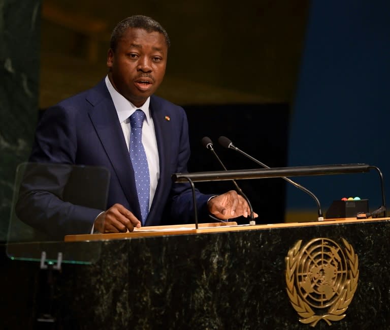 Togo's President Faure Gnassingbe came to power in 2005 after the death of his father, Gnassingbe Eyadema, whose dictatorial rule lasted 38 years