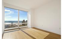 <p>Each of the two spacious bedrooms feature giant windows with abundant natural light – and ample wardrobe space (there are two walk-ins).</p>