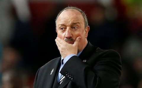 Worrying times: Rafa Benitez - Credit: Reuters