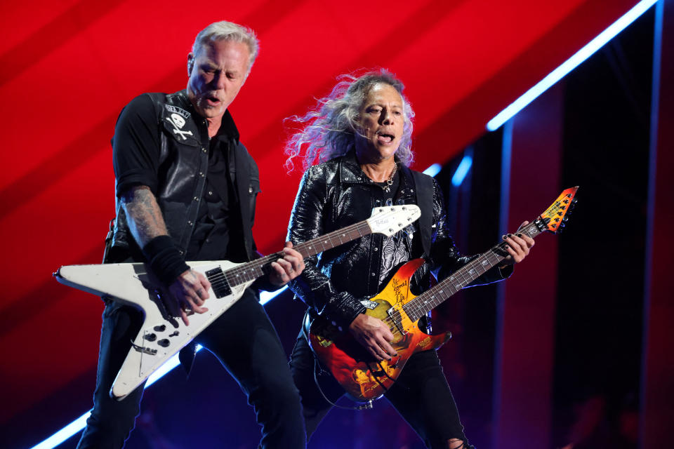 Endlich wieder mit neuem Album auf Tour: Metallica. (Foto: Reuters)