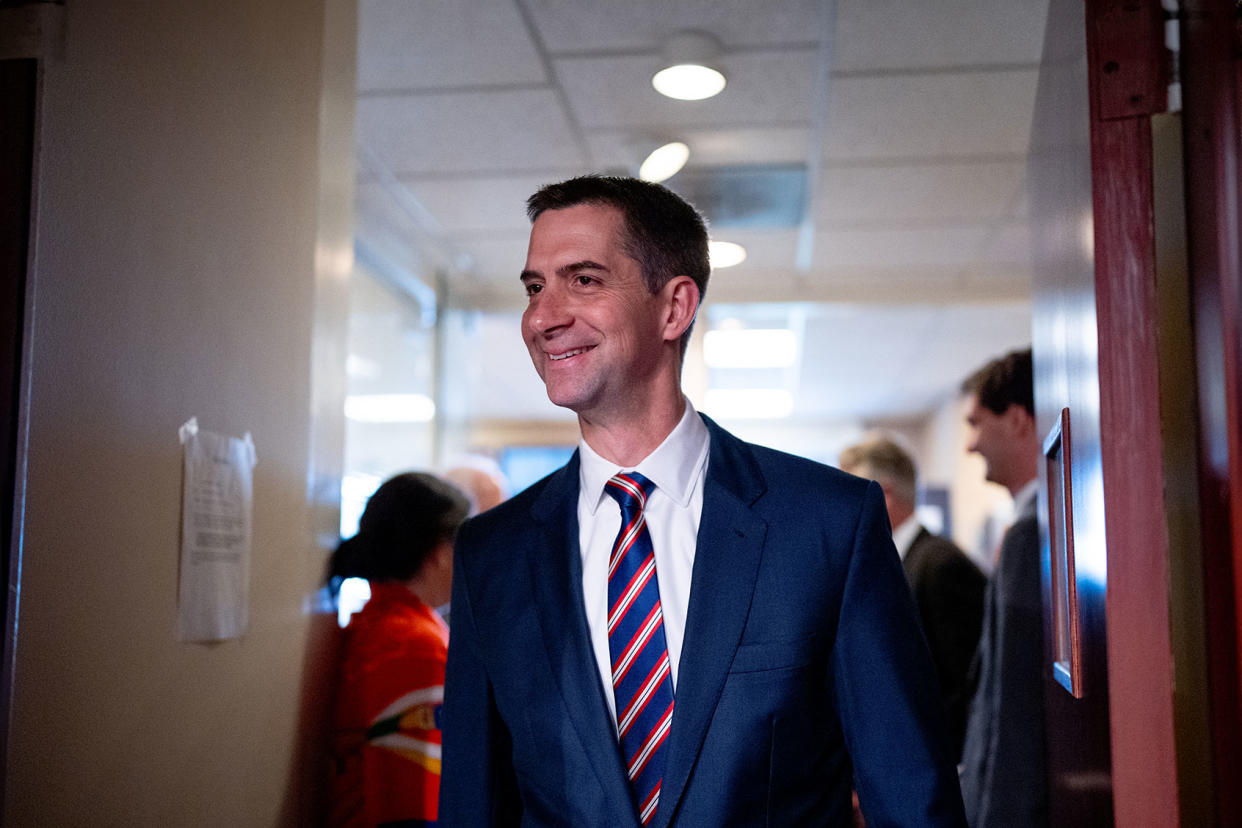 Tom Cotton Andrew Harnik/Getty Images