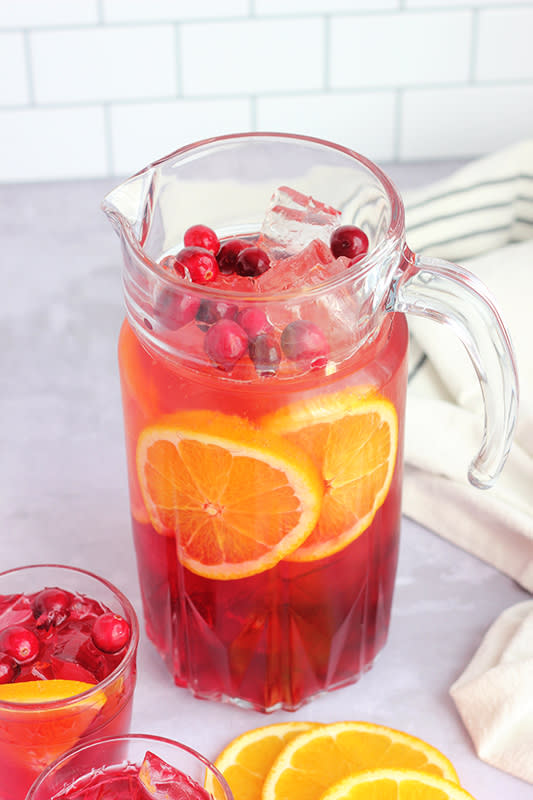 <p>Whether you’re hosting friends at home or just want to jazz up your weekend hangout, this party punch recipe is your ticket to beverage bliss. Make it non-alcoholic or give it a little boozy finish. </p><p><strong>Get the recipe: <a href="https://onesweetappetite.com/easy-party-punch-recipe-non-alcoholic/" rel="nofollow noopener" target="_blank" data-ylk="slk:Easy Party Punch;elm:context_link;itc:0;sec:content-canvas" class="link rapid-noclick-resp">Easy Party Punch</a></strong></p>
