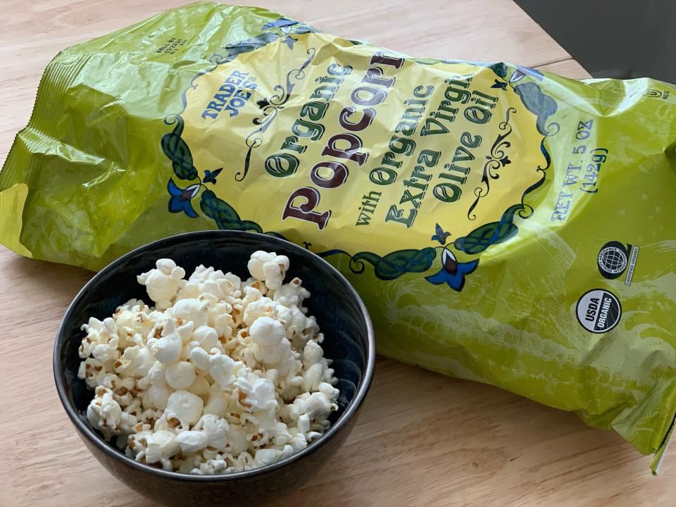 trader joe's olive oil popcorn