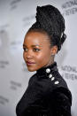 <p>At the National Board Of Review’s annual awards ceremony, Nyong’o rocked a beautiful braided updo. (Photo: Getty Images) </p>