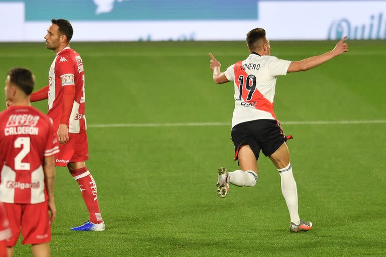 Braian Romero, una de las incorporaciones más recientes de River. está rindiendo dividendos.