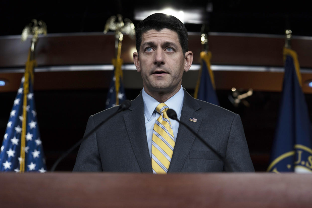 Speaker Paul Ryan and other House GOP leaders want "no drama," meaning no shutdown before the elections. (Photo: Toya Sarno Jordan via Getty Images)