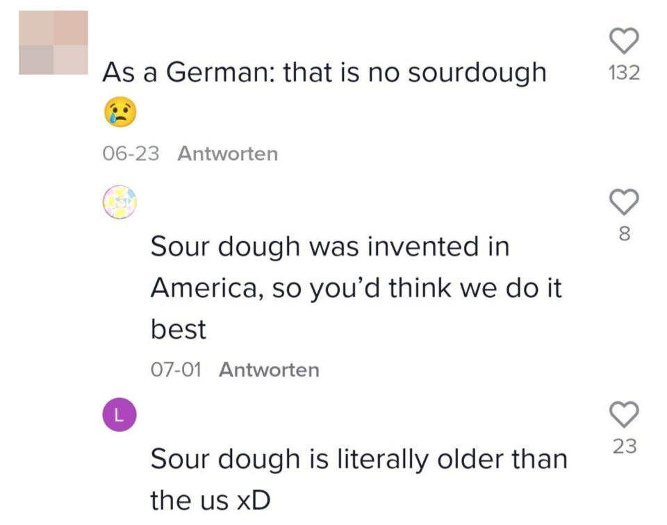 american who thinks sourdough bread was made in the usa