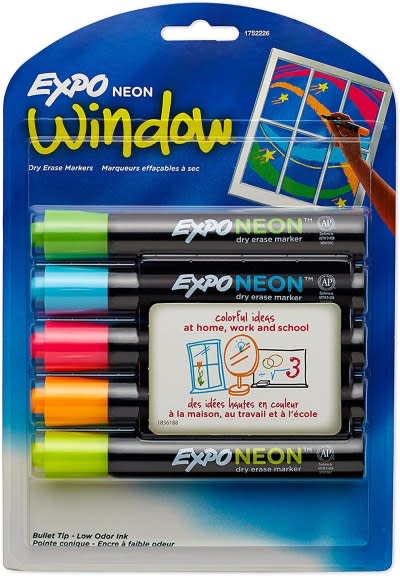 KINGART Value Pack Dry Erase Markers Set of 36 (12 colors 3 each)