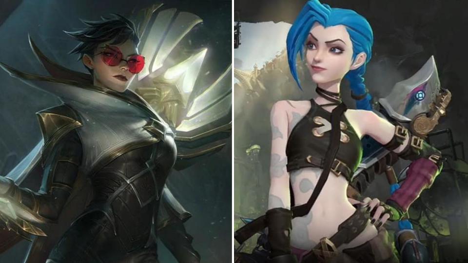 With the new items and runes, Vayne and Jinx will be stong against Garen and Darius. Photo: Riot Games