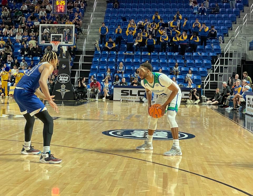 Texas A&M-Corpus Christi beat McNeese in the Southland Conference Tournament semifinals to advance to Wednesday's championship game on Tuesday, March 7, 2023 in Lake Charles, Louisiana.