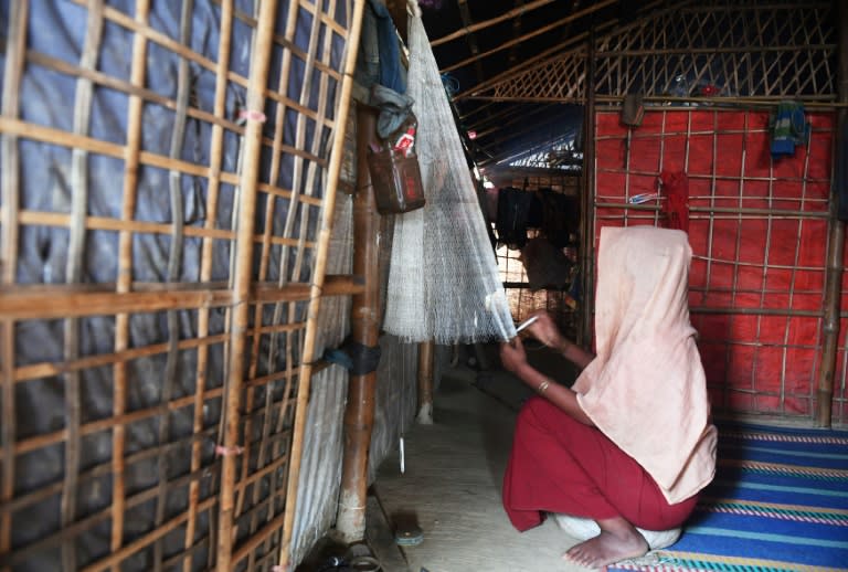 Many Rohingya have opened small businesses or market stalls in the vast refugee camps in Cox's Bazar