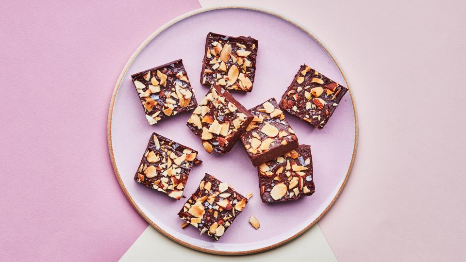 Chocolate-Almond Fridge Fudge