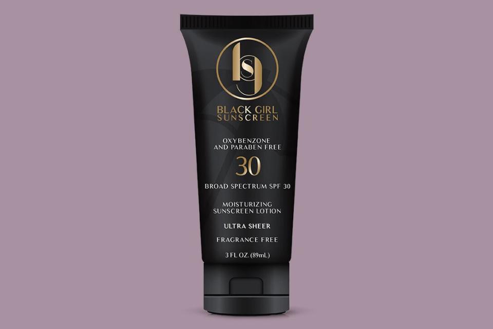 black girl sunscreen spf 30