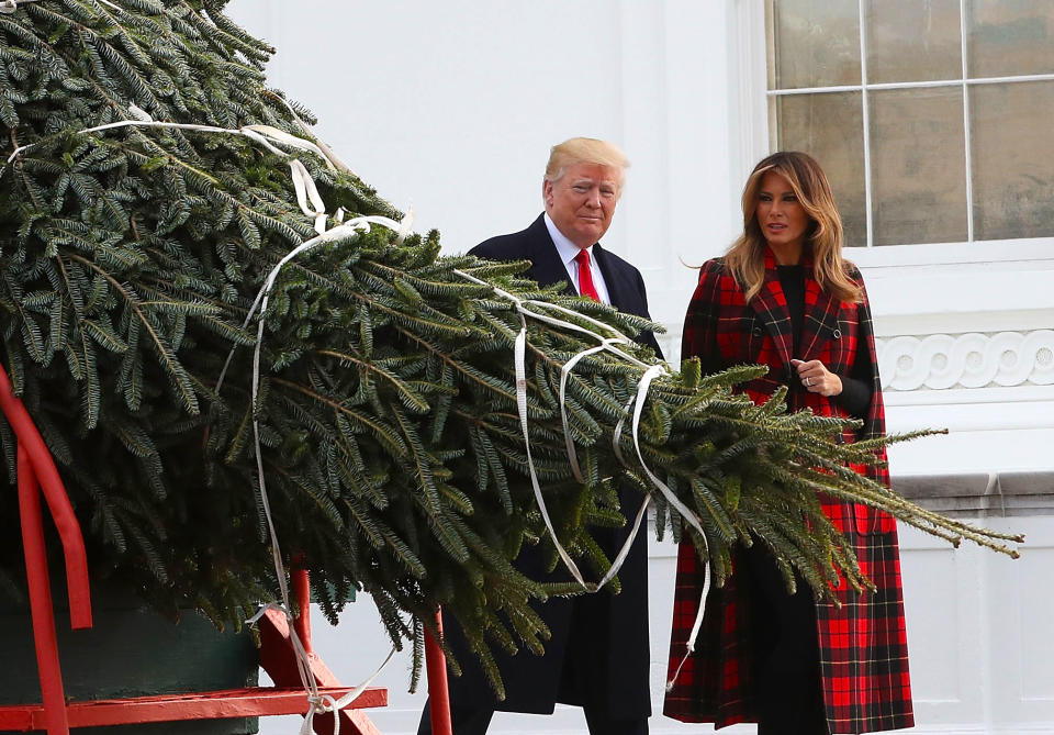 Der US-Präsident sorgte in der Vergangenheit schon für einen Fauxpas an Weihnachten. (Bild: Getty Images)