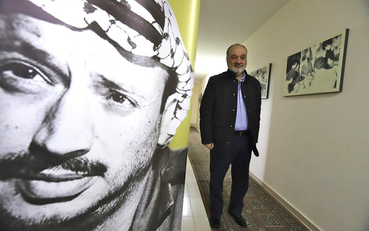 Nasser al-Qudwa, the nephew of Yasser Arafat and a senior Fatah committee member  - Quique Kierszenbaum for the Telegraph/Quique Kierszenbaum for the Telegraph