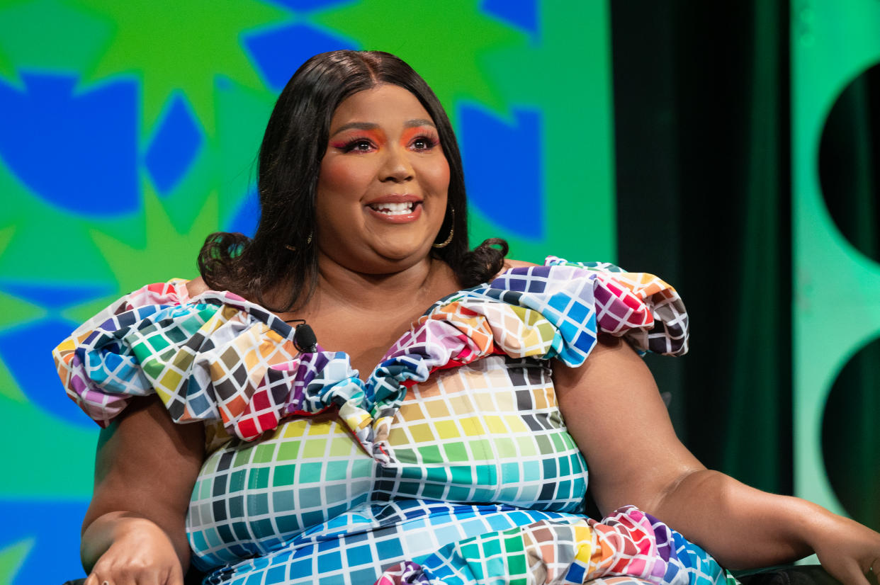 Lizzo debuted pink hair on Instagram, and her fans are loving it. (Photo by Jim Bennett/WireImage)