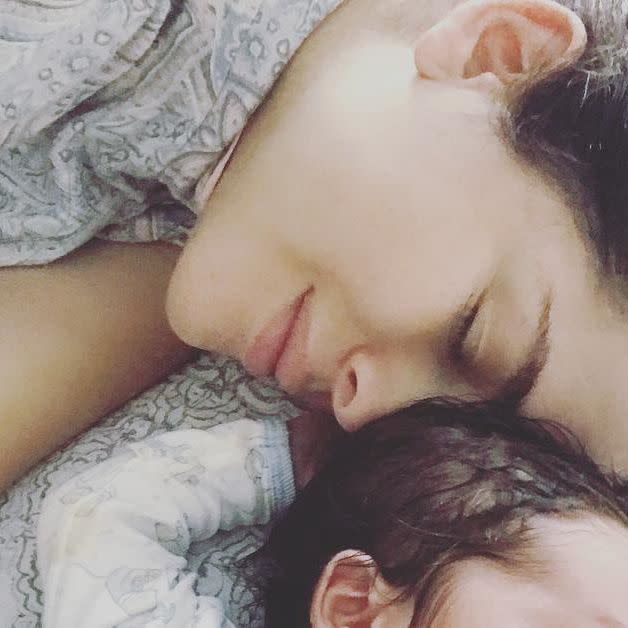 Danna García presentó la primera foto de su bebé Dante/ Danna Garcia/ Instagram