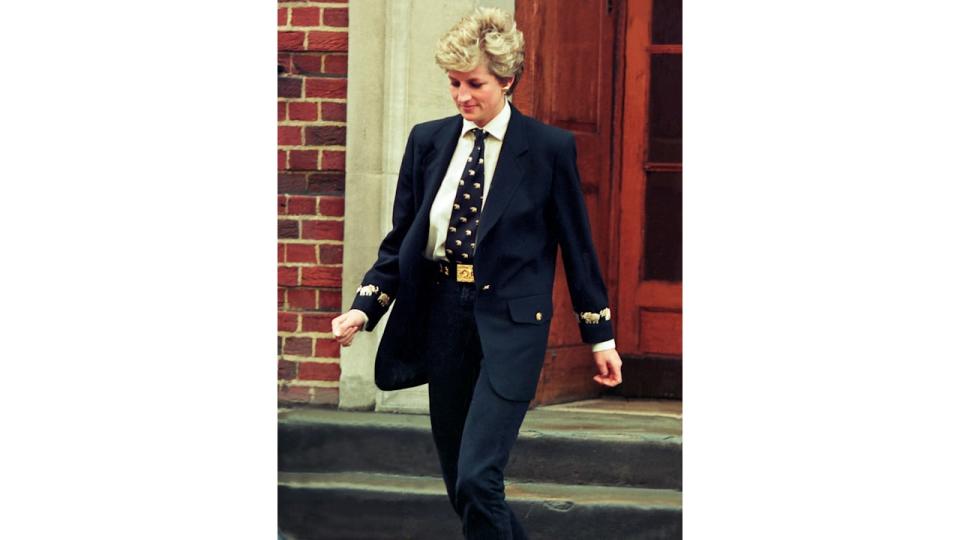 Diana was not afraid to take risks when it came to her personal style