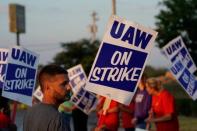 UAW workers strike at the Bowling Green facility