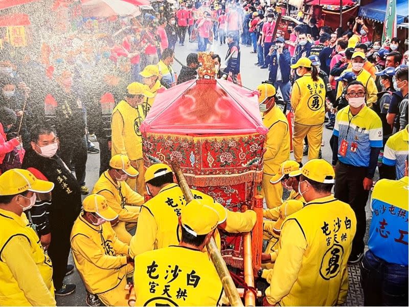 本次王船醮，白沙屯媽祖和山邊媽祖也會一起遶境。（圖／翻攝自白沙屯拱天宮官方粉絲團）