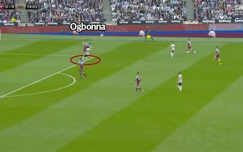 Ogbonna heads away