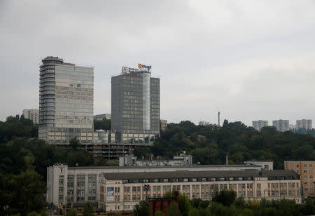 A view shows Horizon Park business centre in Kiev, Ukraine, August 18, 2016. REUTERS/Valentyn Ogirenko