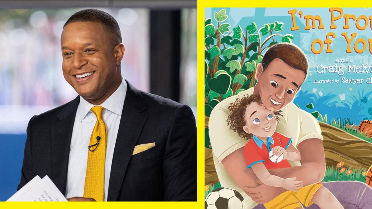 craig melvin today show dad with kids book im proud of you children books