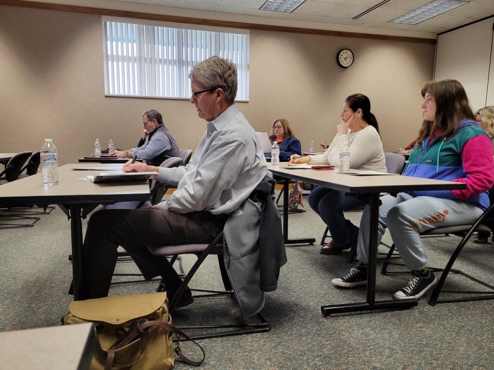 Community members interested in small business and operations attended a seminar at at the Ottawa County Resource Center on Feb. 6.