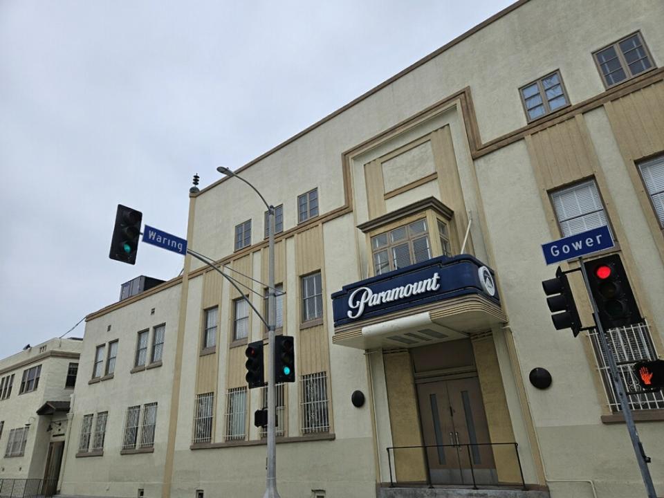 Paramount’s studio in Los Angeles