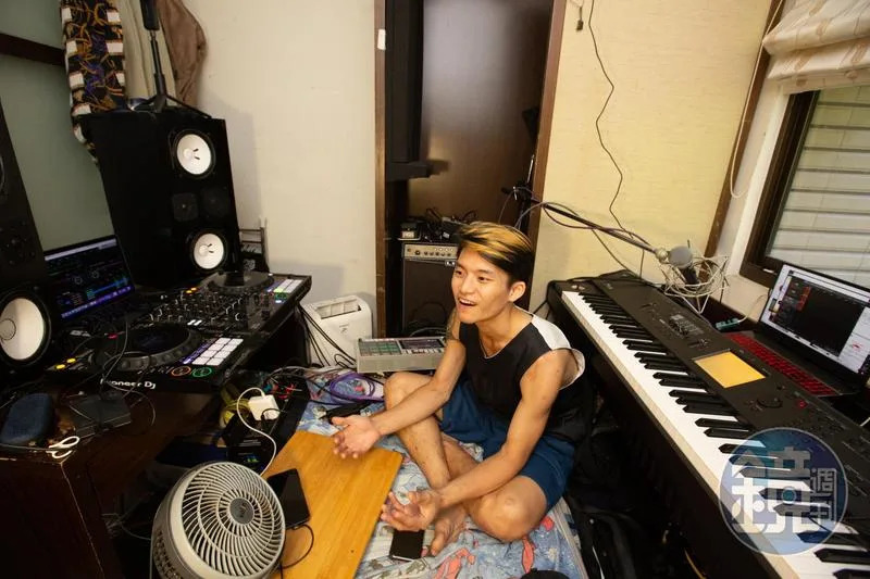 鄒宏基的外甥陶存良（圖）是音樂人，曾與LadyGaga的製作人合作