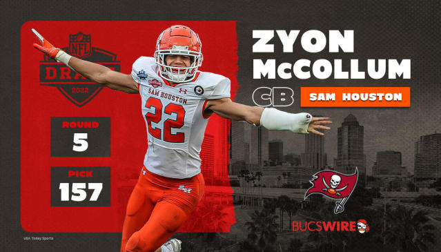 Meet Zyon McCollum, the Bucs' 5th-round pick in the 2022 NFL draft