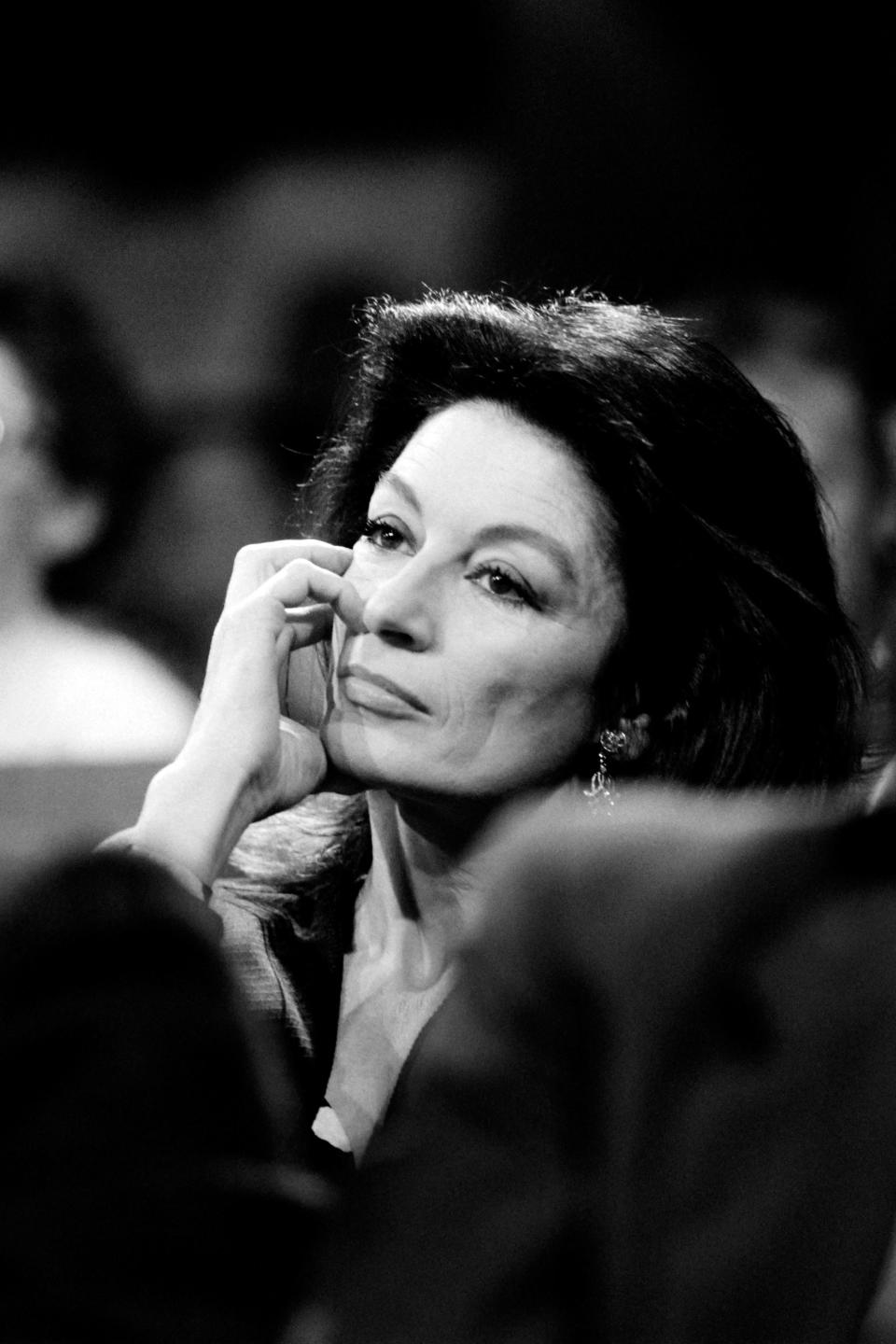 Anouk Aimée earned an Oscar nomination for her role in "A Man and A Woman."