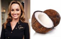 No piña coladas for the <em>Food Network Star</em> judge! "I don't like coconut," <a rel="nofollow noopener" href="http://people.com/food/giada-de-laurentiis-daughter-jade-single-parenting/" target="_blank" data-ylk="slk:she tells PEOPLE;elm:context_link;itc:0;sec:content-canvas" class="link ">she tells PEOPLE</a>. "I may have one coconut recipe in all the recipes I've ever written." De Laurentiis also has a deep hatred for green peppers. "I don't like the flavor or the look. No green peppers will ever be found in <em>any</em> of my recipes."