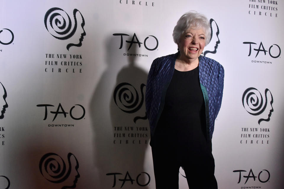 NEW YORK, NY – JANUARY 03: Editor Thelma Schoonmaker attends the 2016 New York Film Critics Circle Awards on January 3, 2017 in New York City. (Photo by Mike Coppola/Getty Images)