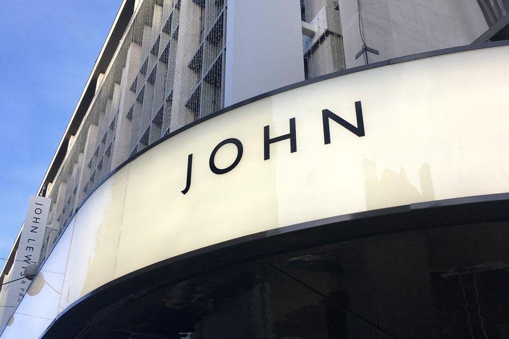 John Lewis has dropped the 'Lewis' from a number of its branches, including on Oxford Street: Luke Johnson