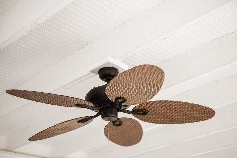 30) Dust those ceiling fixtures