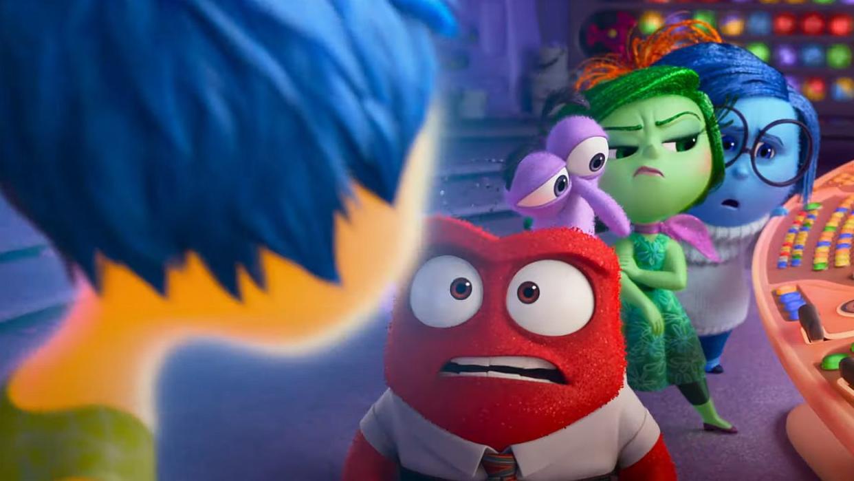  Inside Out 2 emotions. 