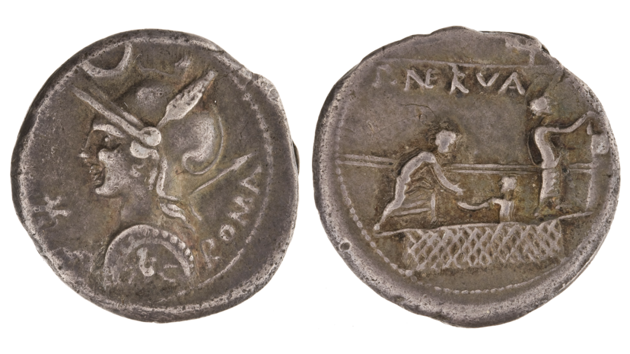 Democracy was enshrined in Roman currency. <a href="https://numismatics.org/collection/1937.158.2?lang=en" rel="nofollow noopener" target="_blank" data-ylk="slk:American Numismatic Society;elm:context_link;itc:0;sec:content-canvas" class="link ">American Numismatic Society</a>