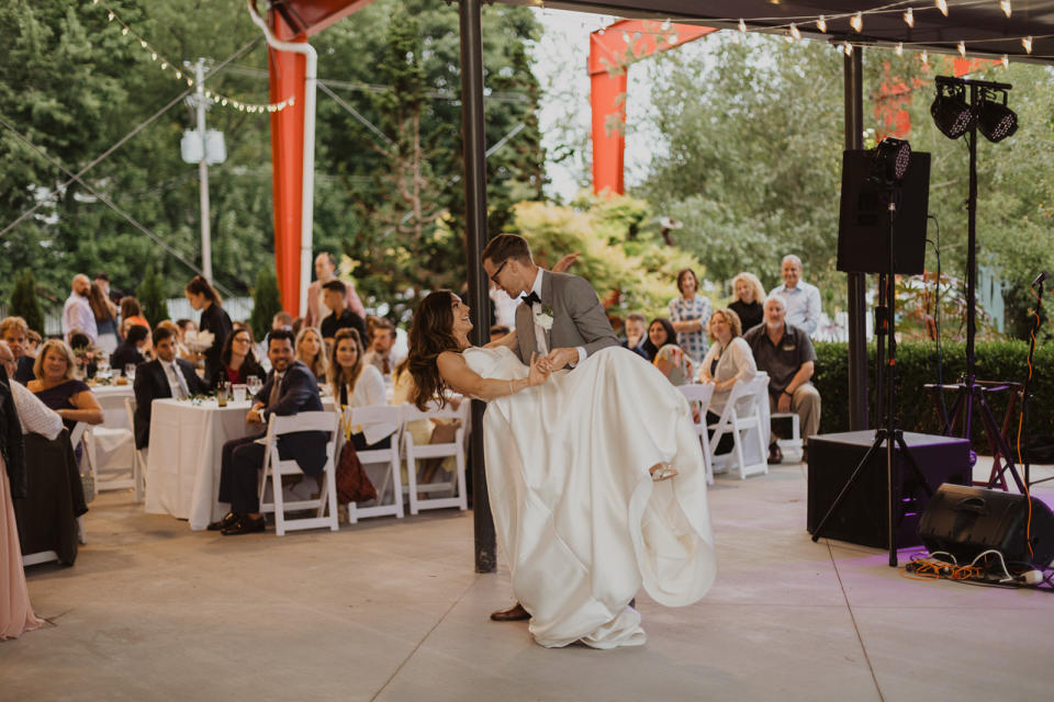 Olive Garden Wedding Catering with Breadstick Bar