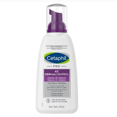 
CETAPHIL PRO AC Dermacontrol 1 pz 236 ml Reduce los Niveles de Sebo Recomendada por Dermatólogos para Piel Sensible/Amazon.com.mx