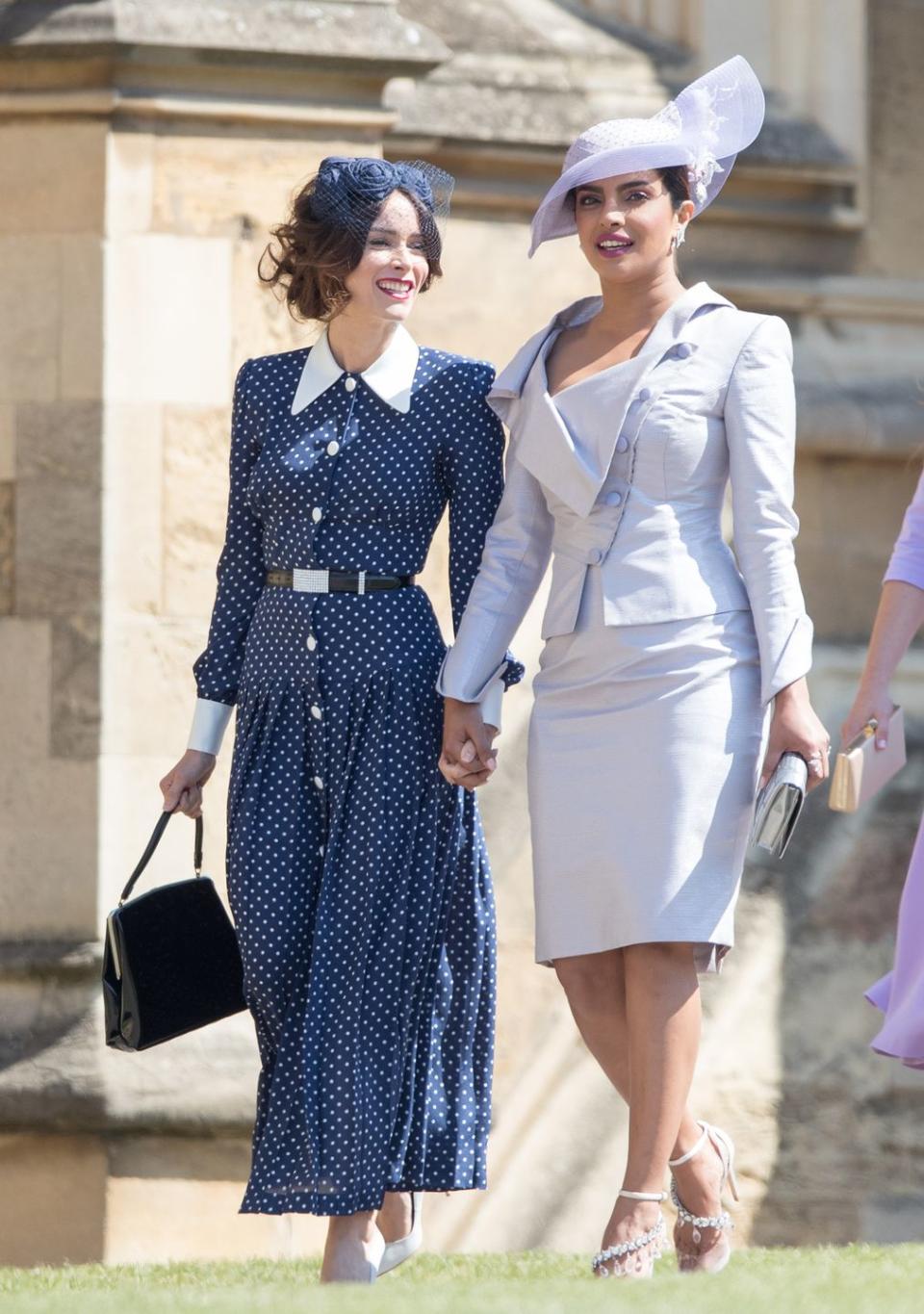 abigail spencer and priyanka chopra attend prince harry and meghan markle's wedding