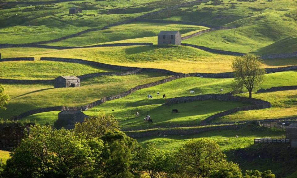 Swaledale, one of the most beautiful parts of the Yorkshire Dales: Keld Lodge, Keld, North Yorkshire.