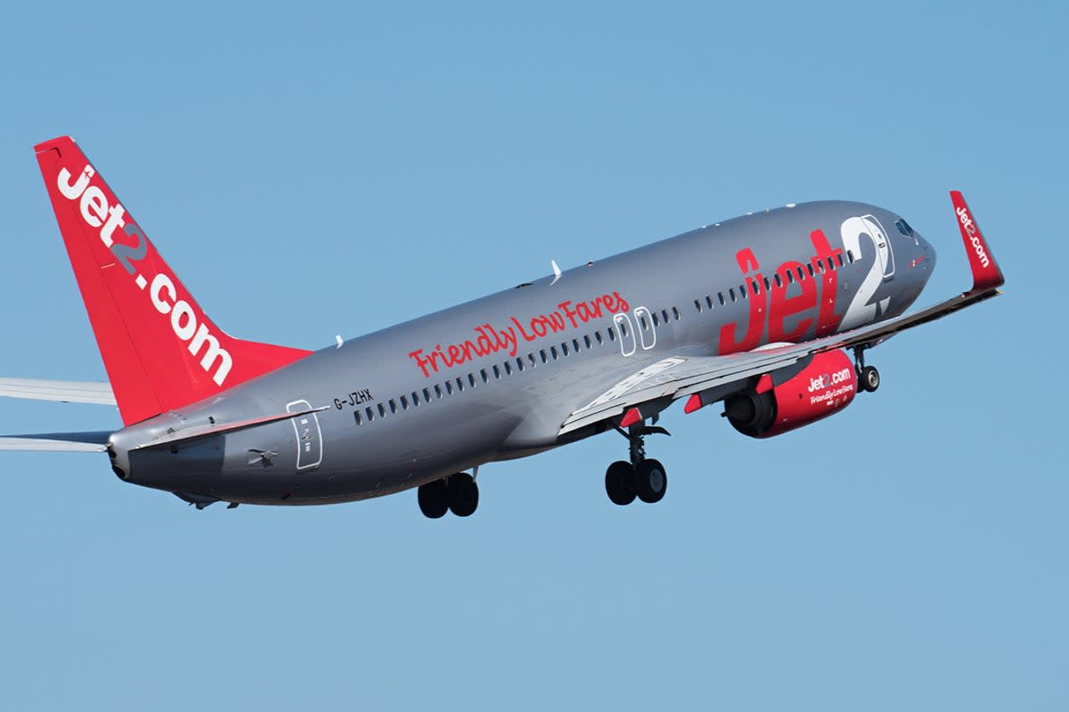 Bournemouth bound: Jet2 aircraft taking off from Tenerife, the first destination from the Dorset airport  (Getty Images)